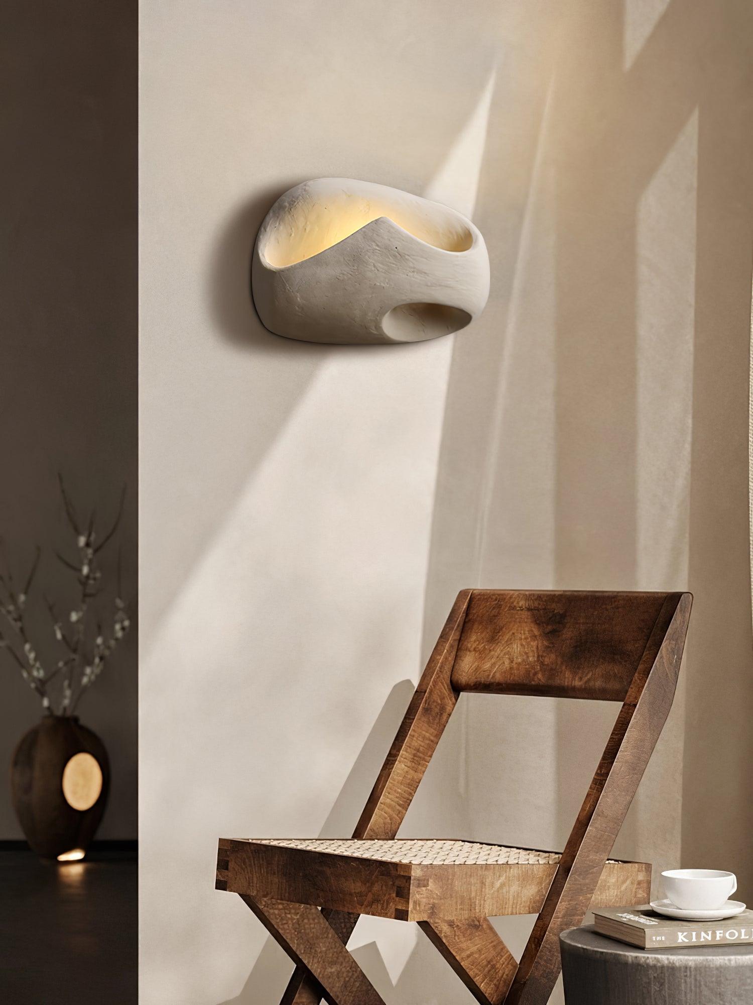 Cement Hollow Wall Light - Cueteks