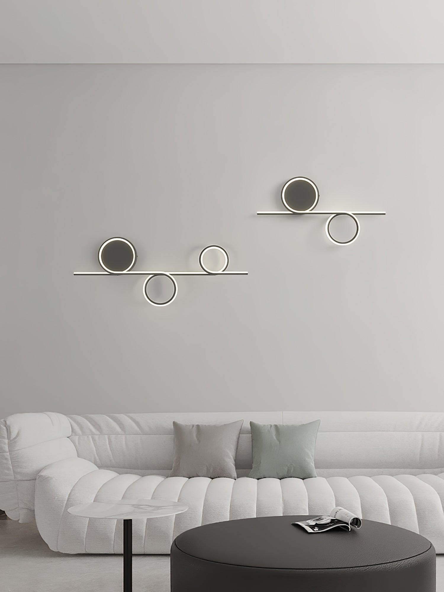 Rhythmic Line ring and bar LED light