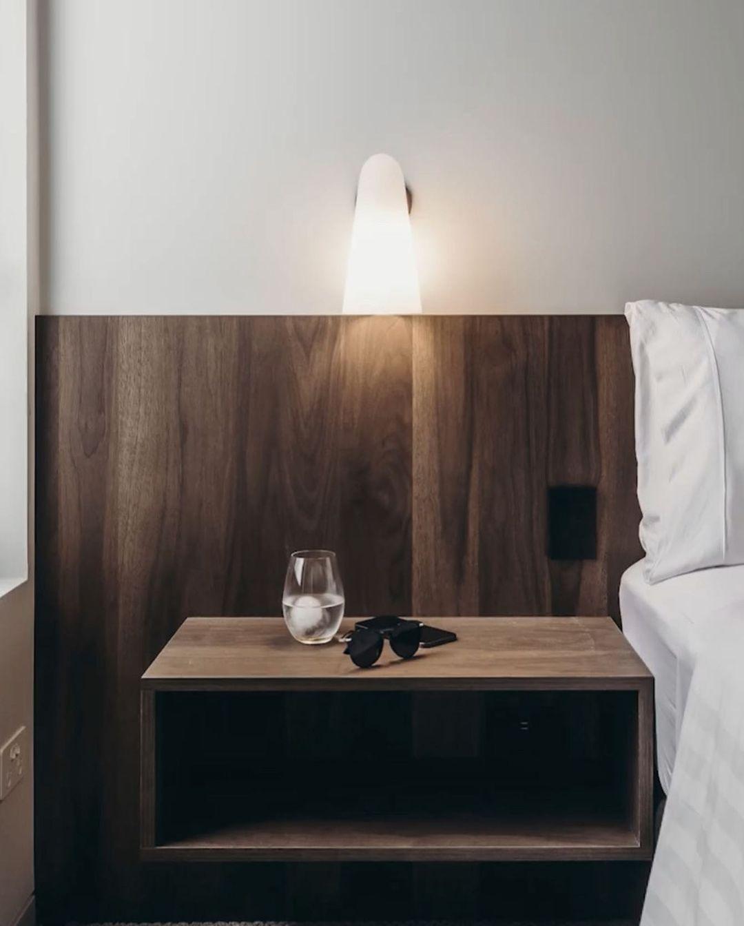 Conical Glass wall lamp