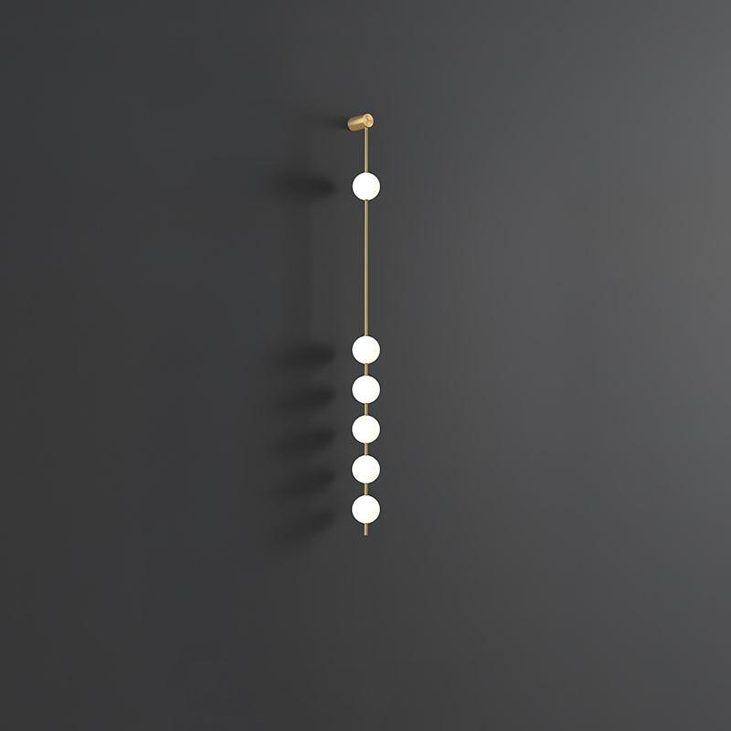 Vertical Balls Wall Lamp - Cueteks