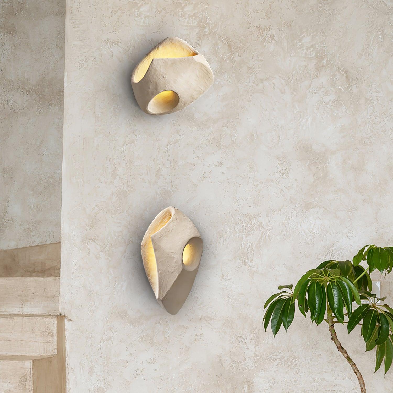 Cement Hollow Wall Light - Cueteks