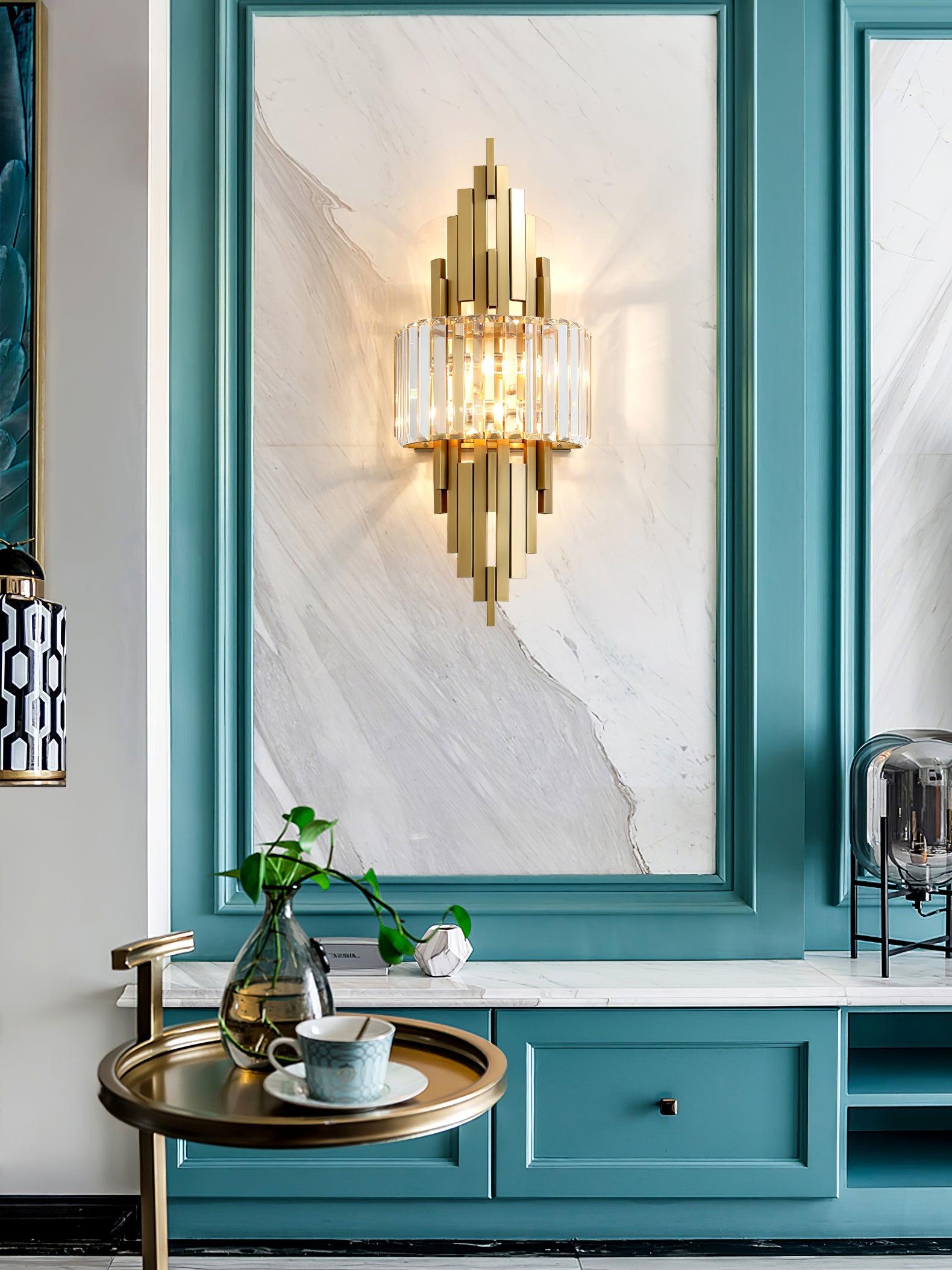 Kubica Crystal Wall Lamp - Cueteks