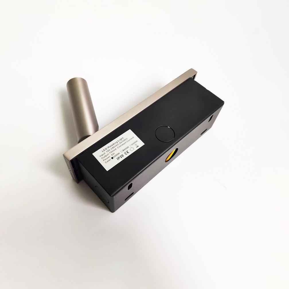 Embedded Bedside LED reading wall light