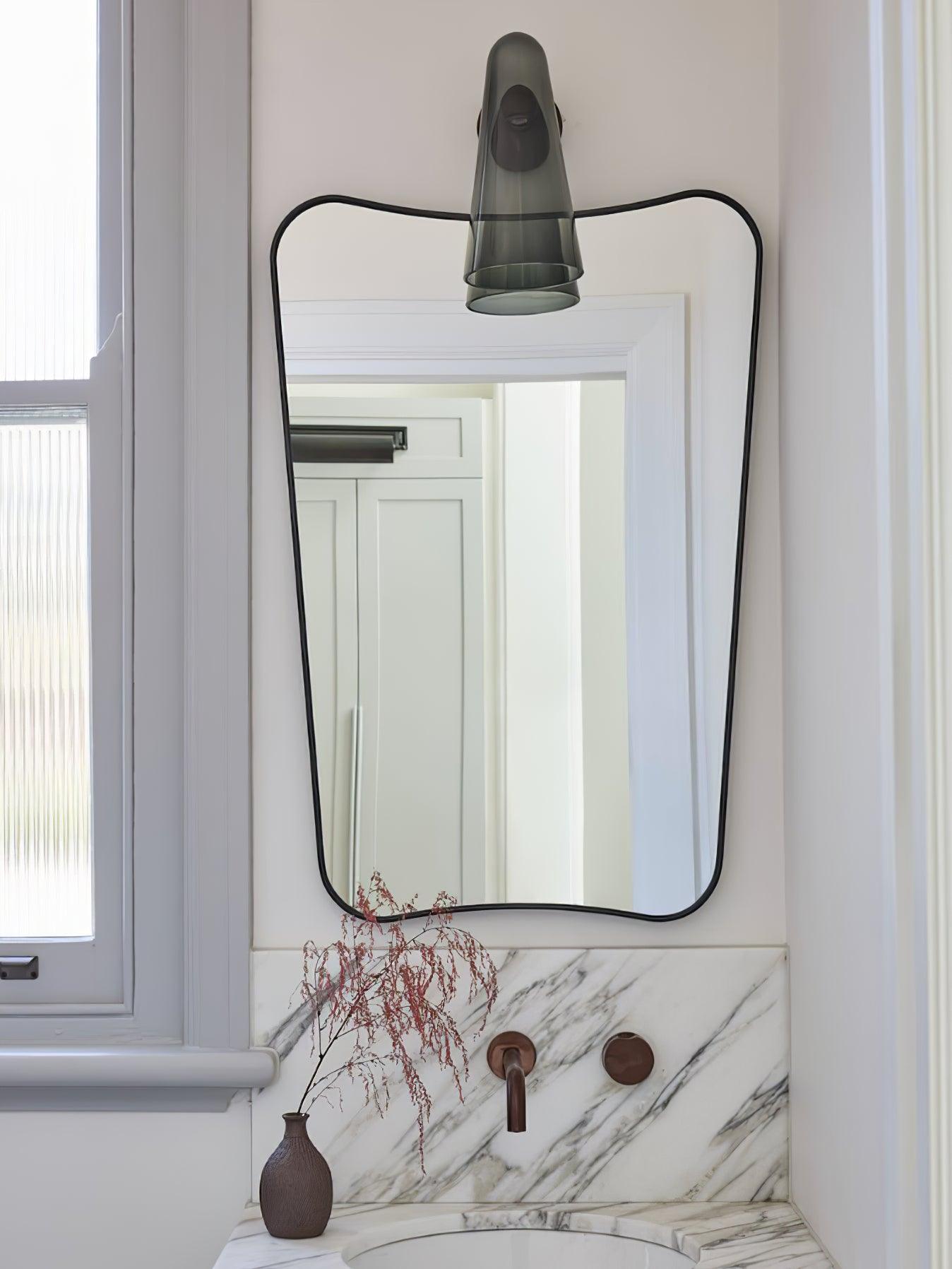 Conical Glass wall lamp