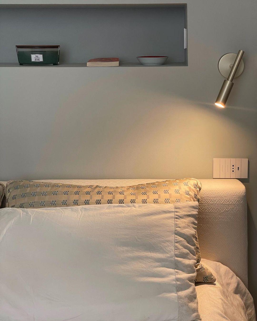 Tubino cylindrical LED wall light