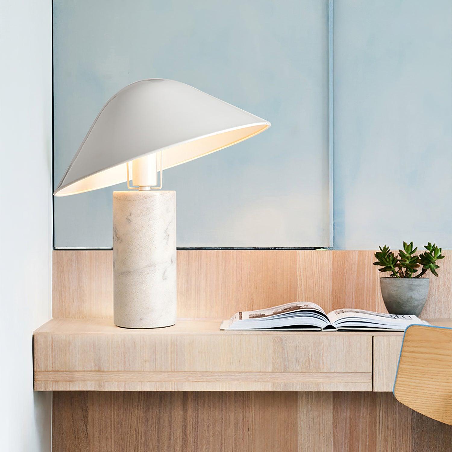 Adelaide Marble Table Lamp - Cueteks