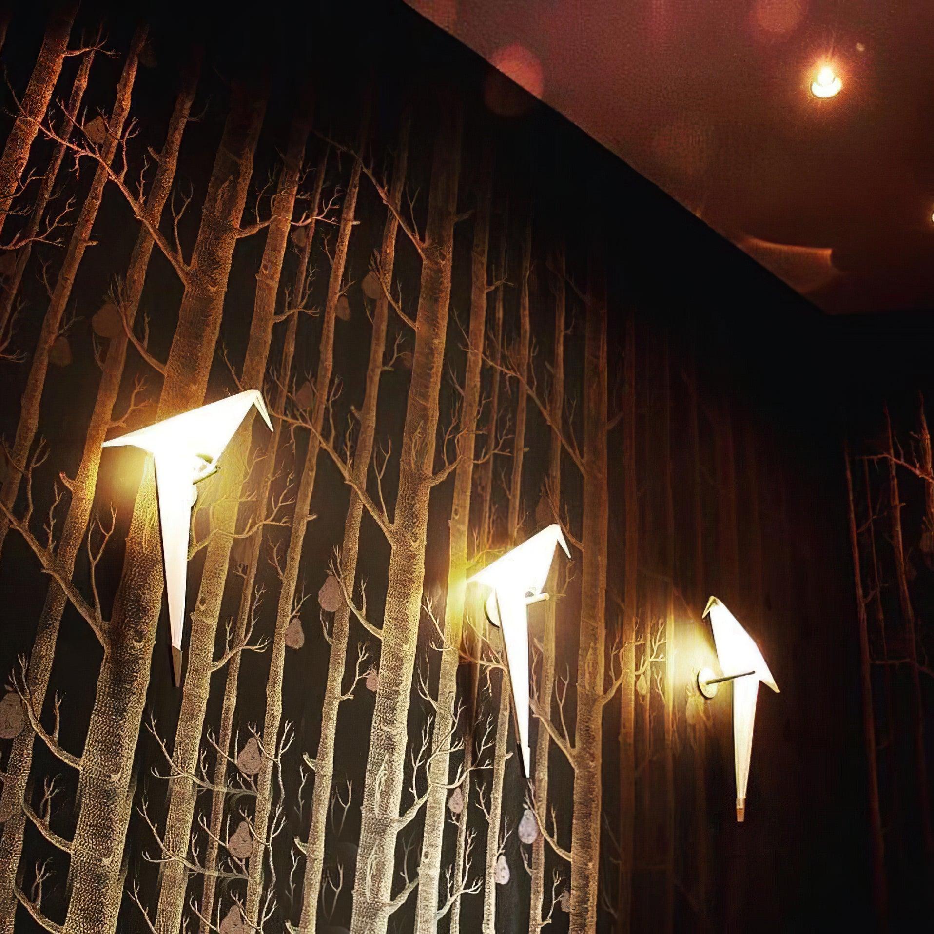 Avian Serenity Wall Lamp - Cueteks