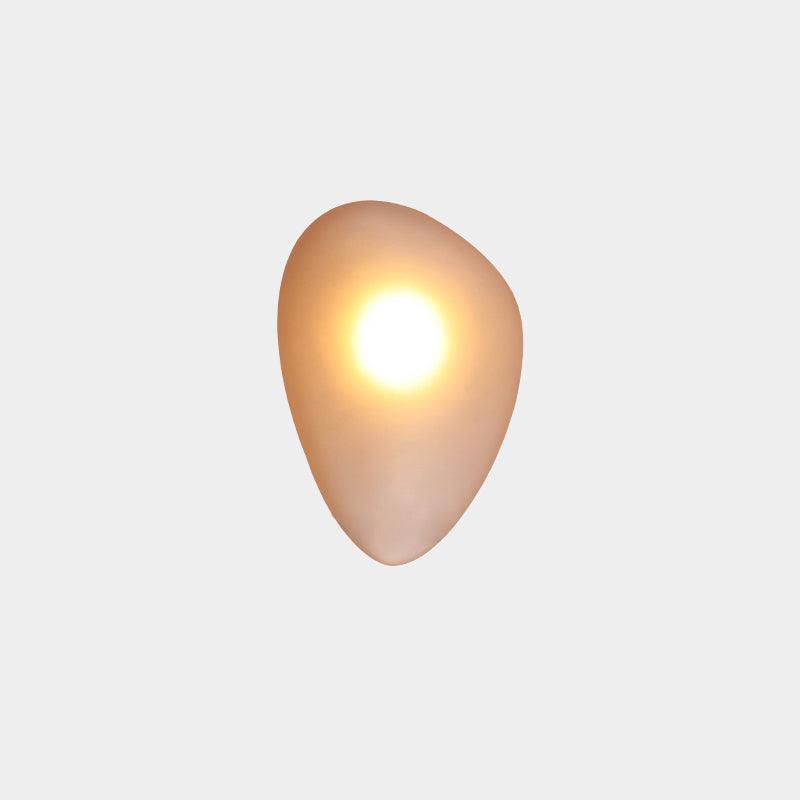 Bubble Glass pebble-shaped wall light