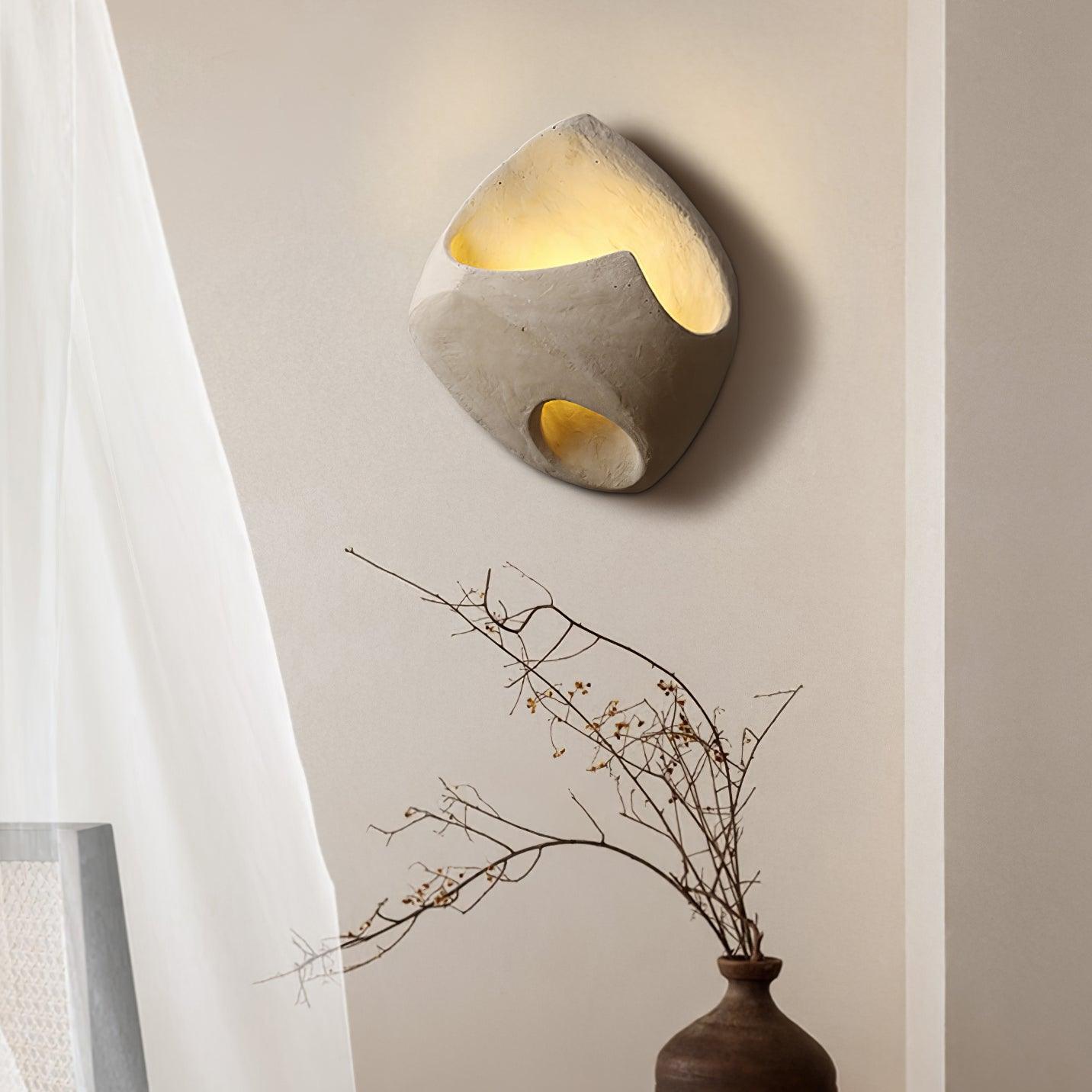 Cement Hollow Wall Light - Cueteks