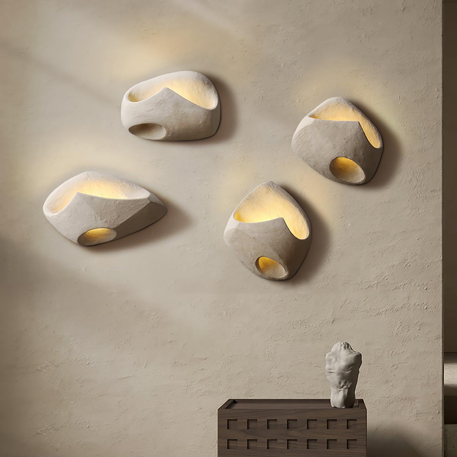 Cement Hollow Wall Light - Cueteks