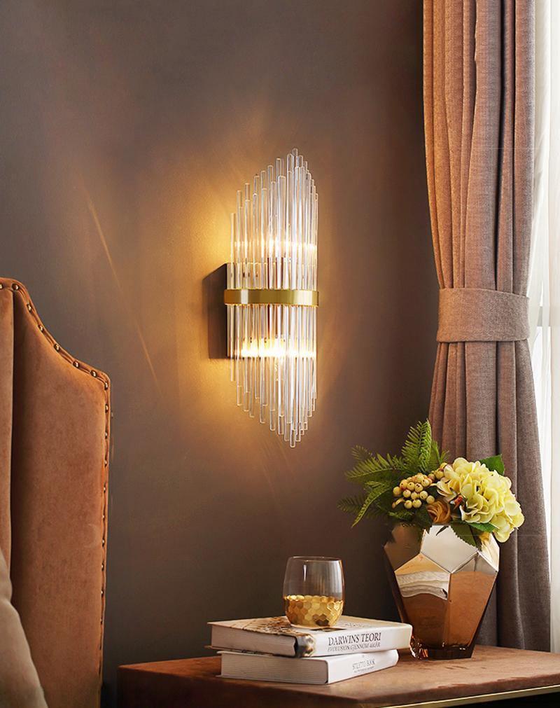 Crystal Wall Lamp - Cueteks