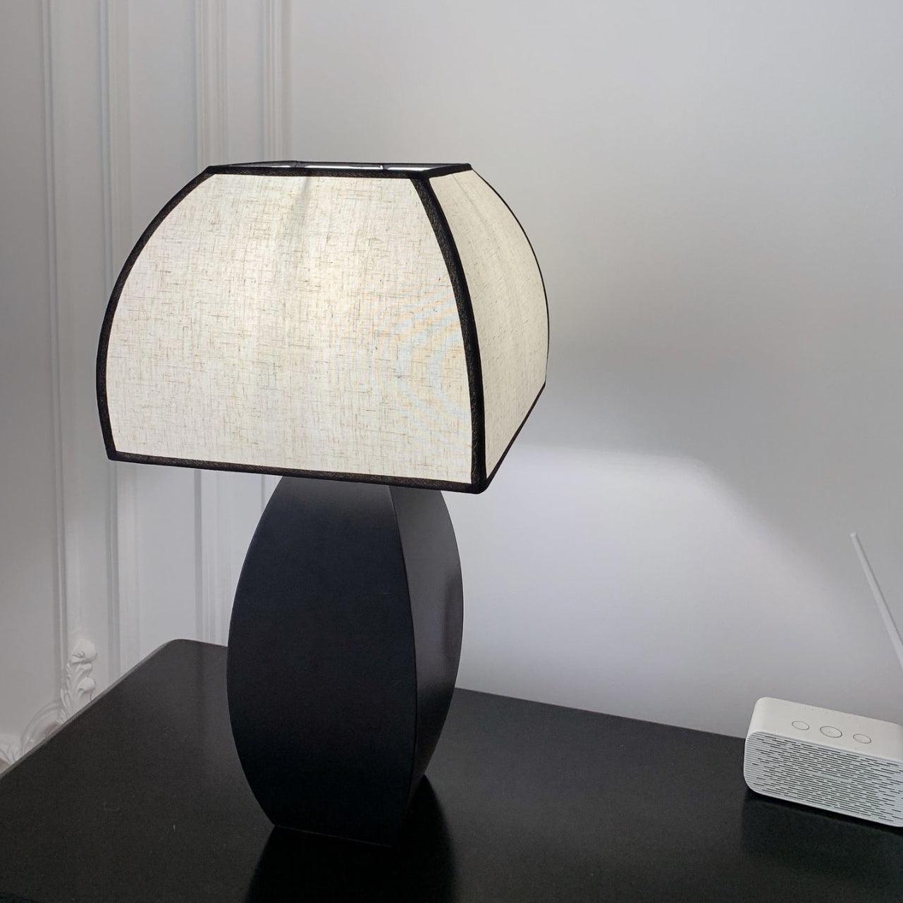 Javier Black Table Lamp - Cueteks
