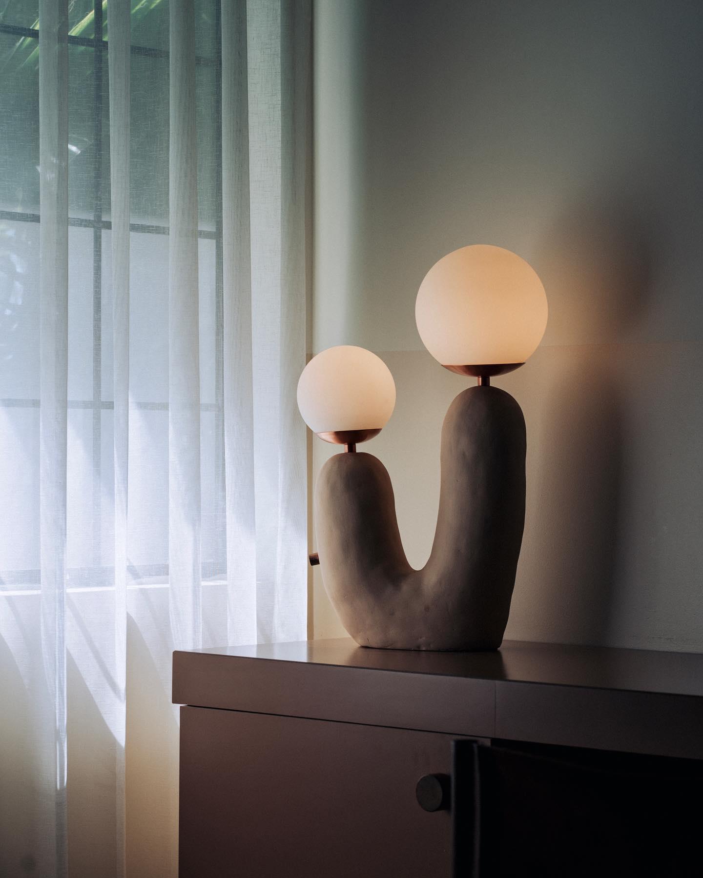 Oo Ceramics Table Lamp - Cueteks