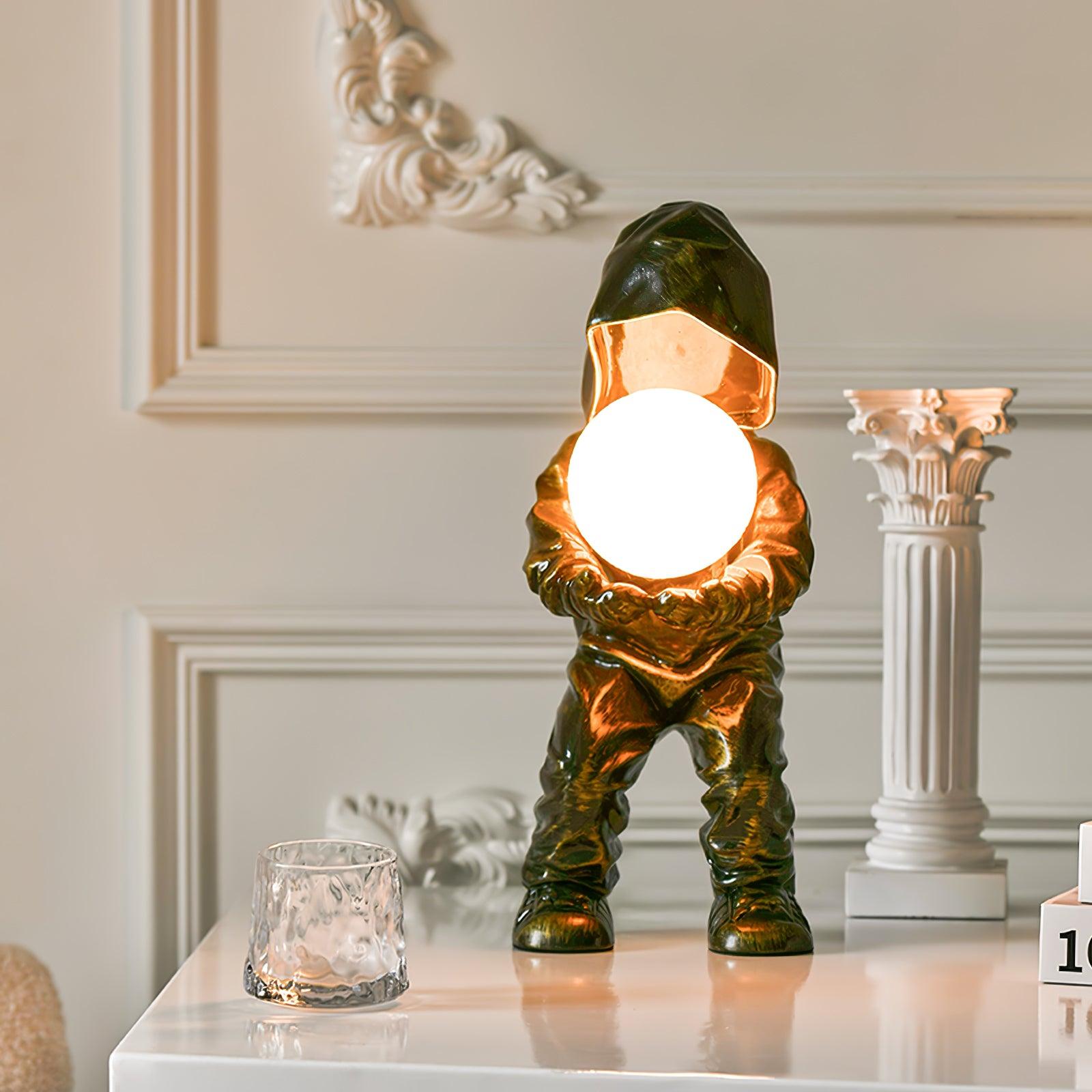 Hacker Planet Table Lamp - Cueteks