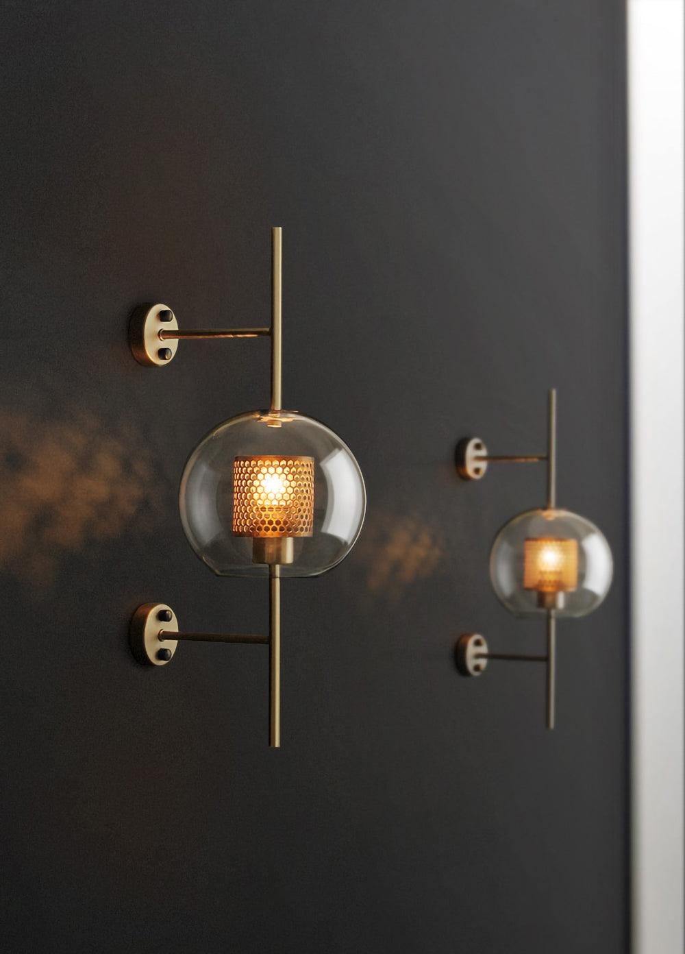 Chiswick Glass Wall Light - Cueteks