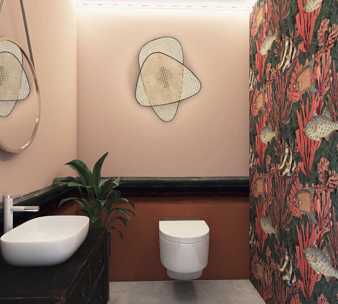 Screen Cannage Sconce - Cueteks