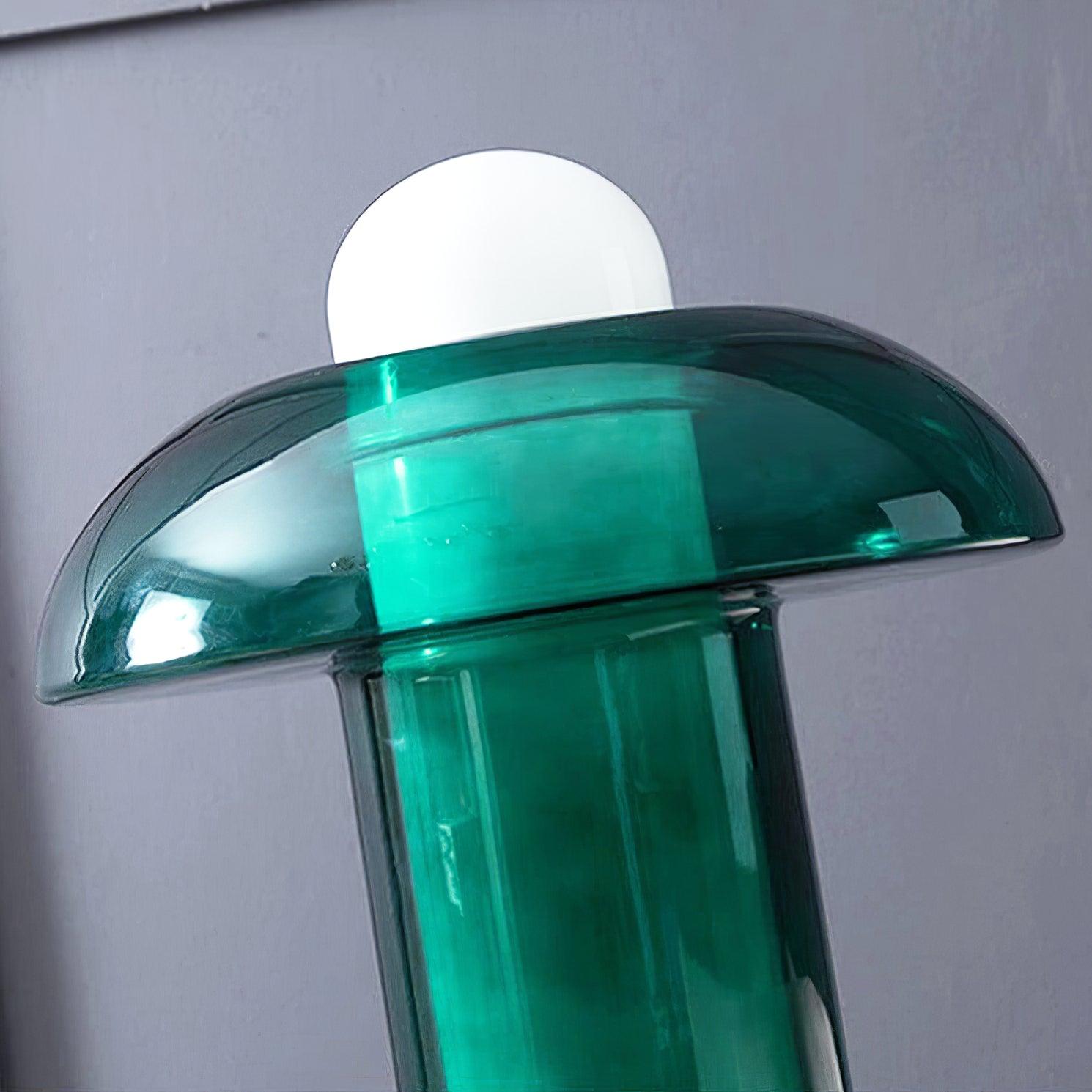 Glass Mushroom Table Lamp - Cueteks