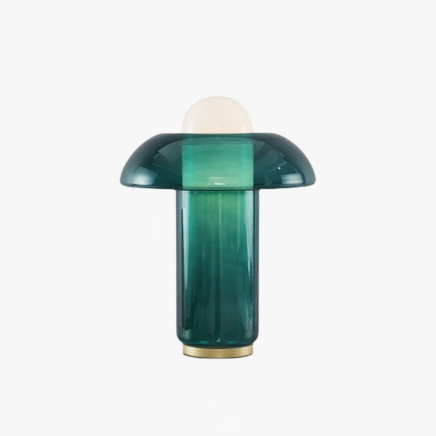 Glass Mushroom Table Lamp - Cueteks