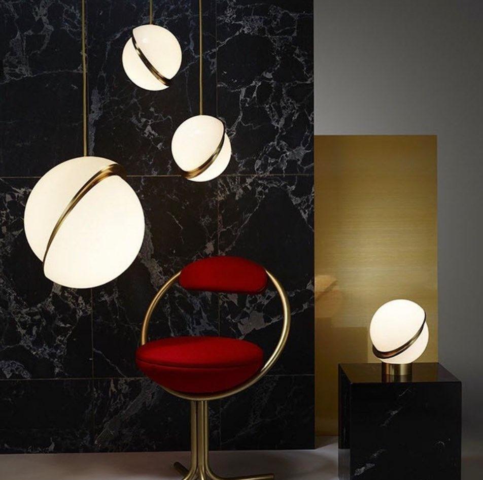 Crescent Table Lamp - Cueteks