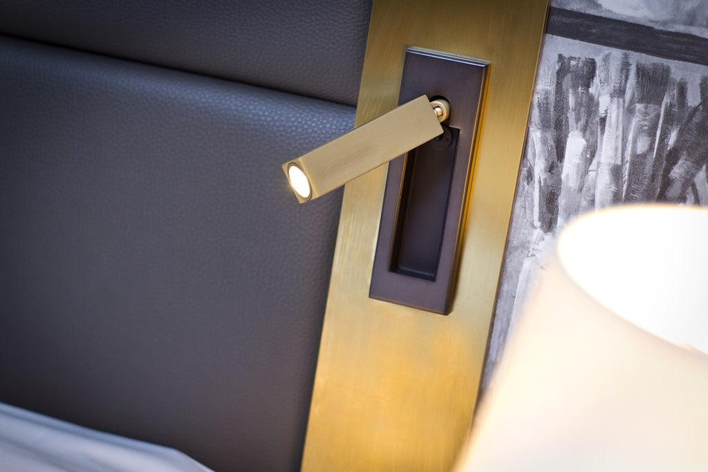 Embedded Bedside LED reading wall light