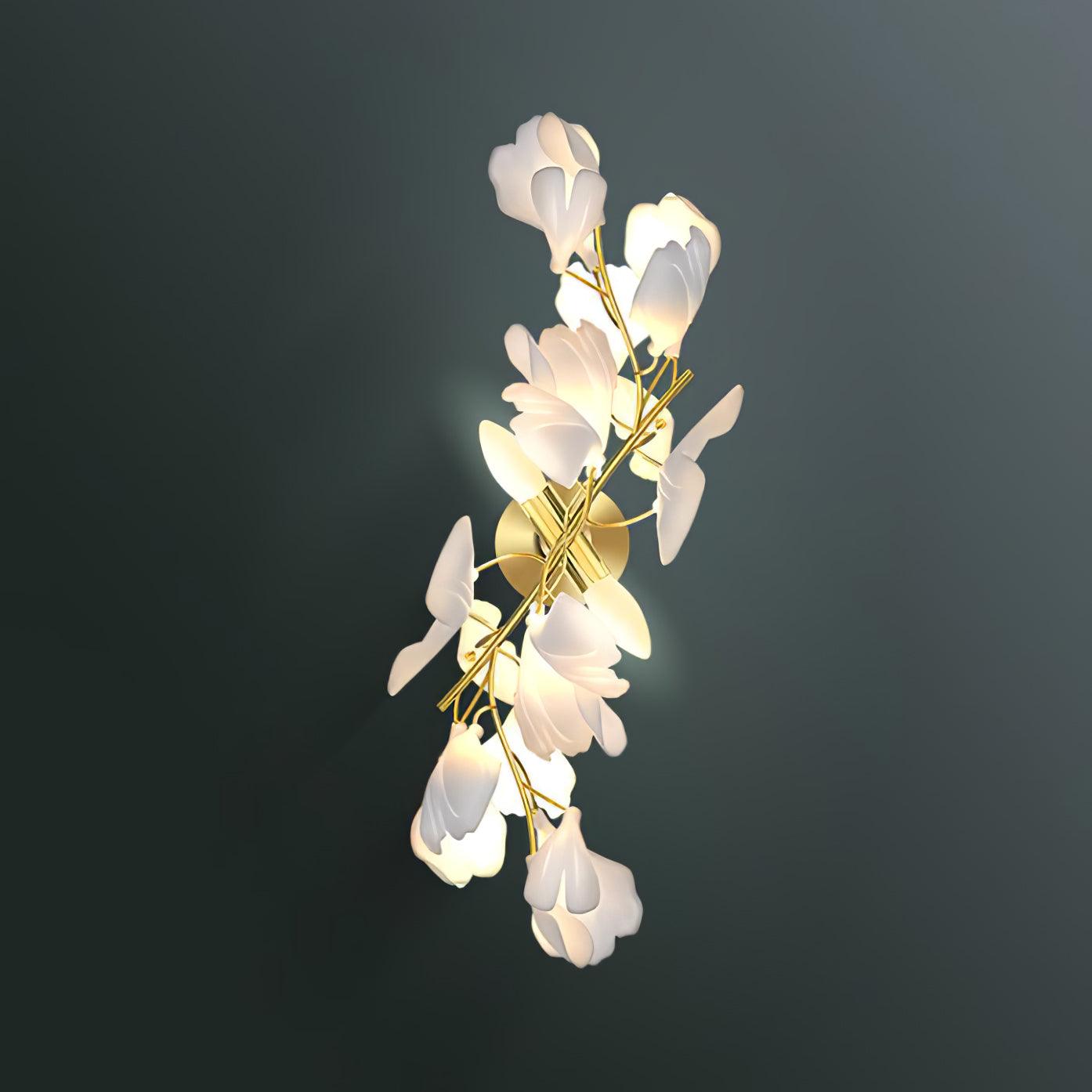 Gingko Flowers Wall Lamp - Cueteks