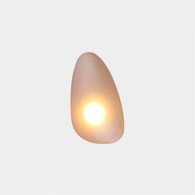 Bubble Glass pebble-shaped wall light