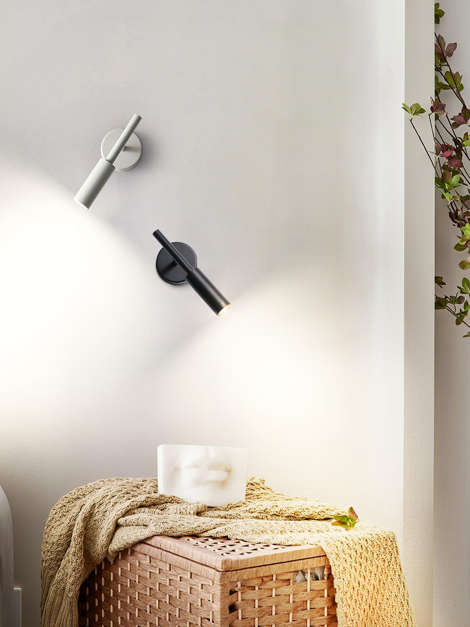 Tubino cylindrical LED wall light