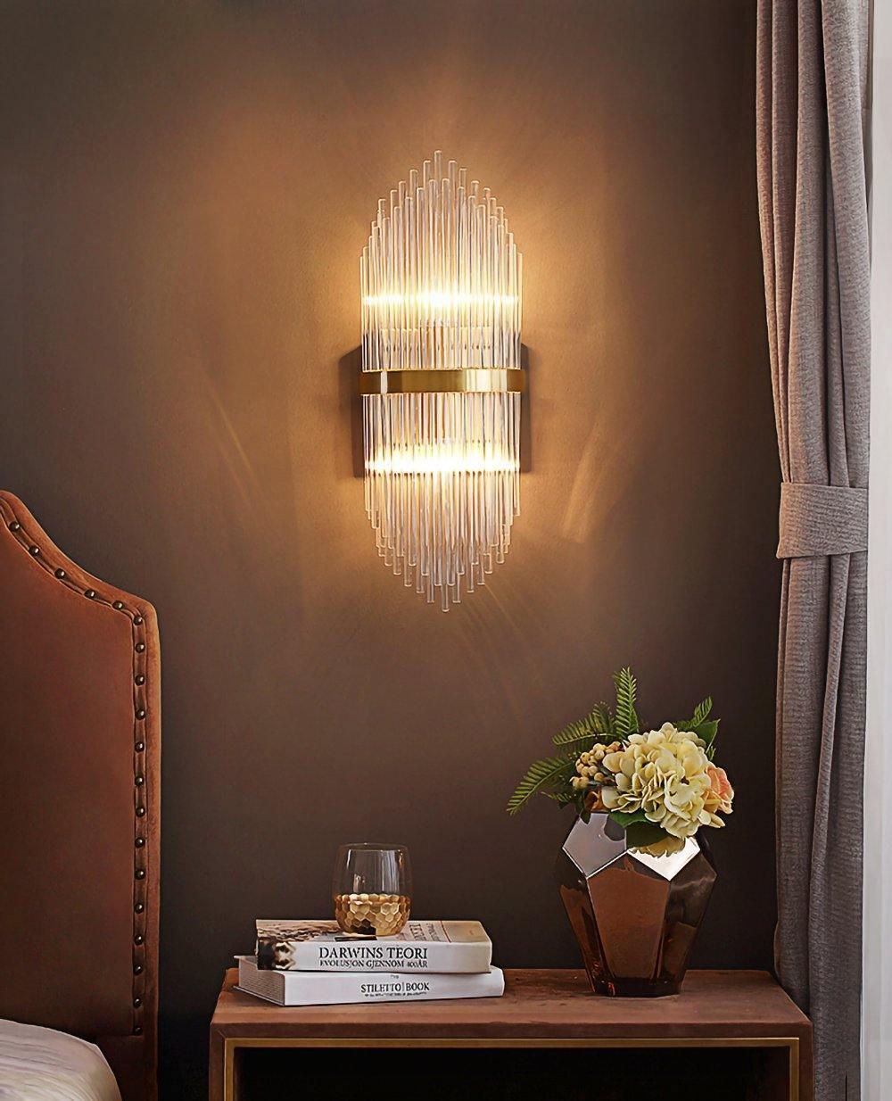 Crystal Wall Lamp - Cueteks