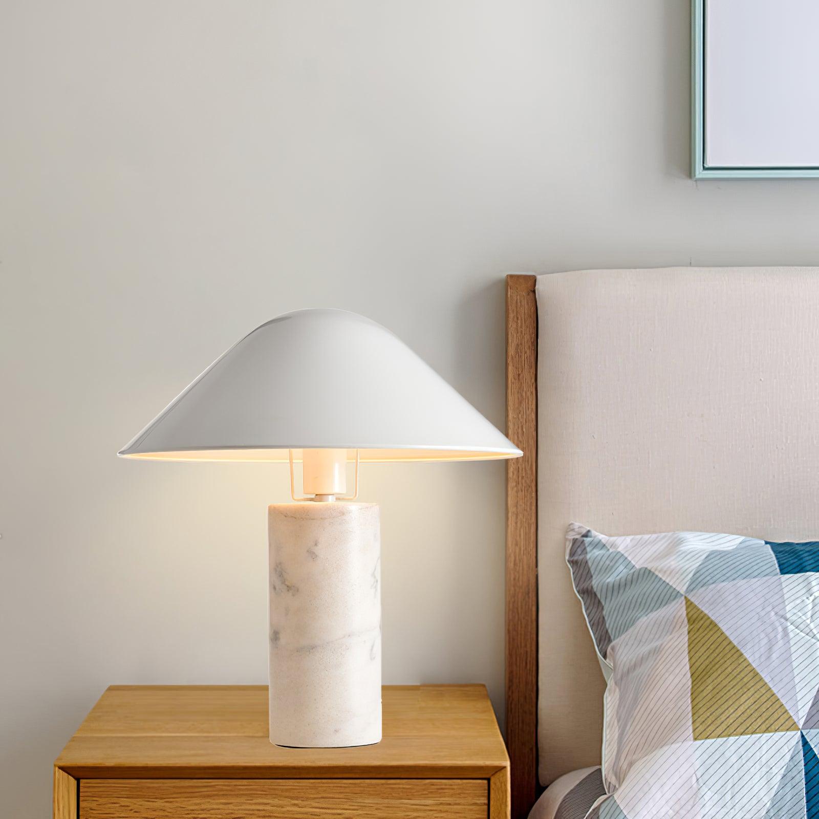 Adelaide Marble Table Lamp - Cueteks