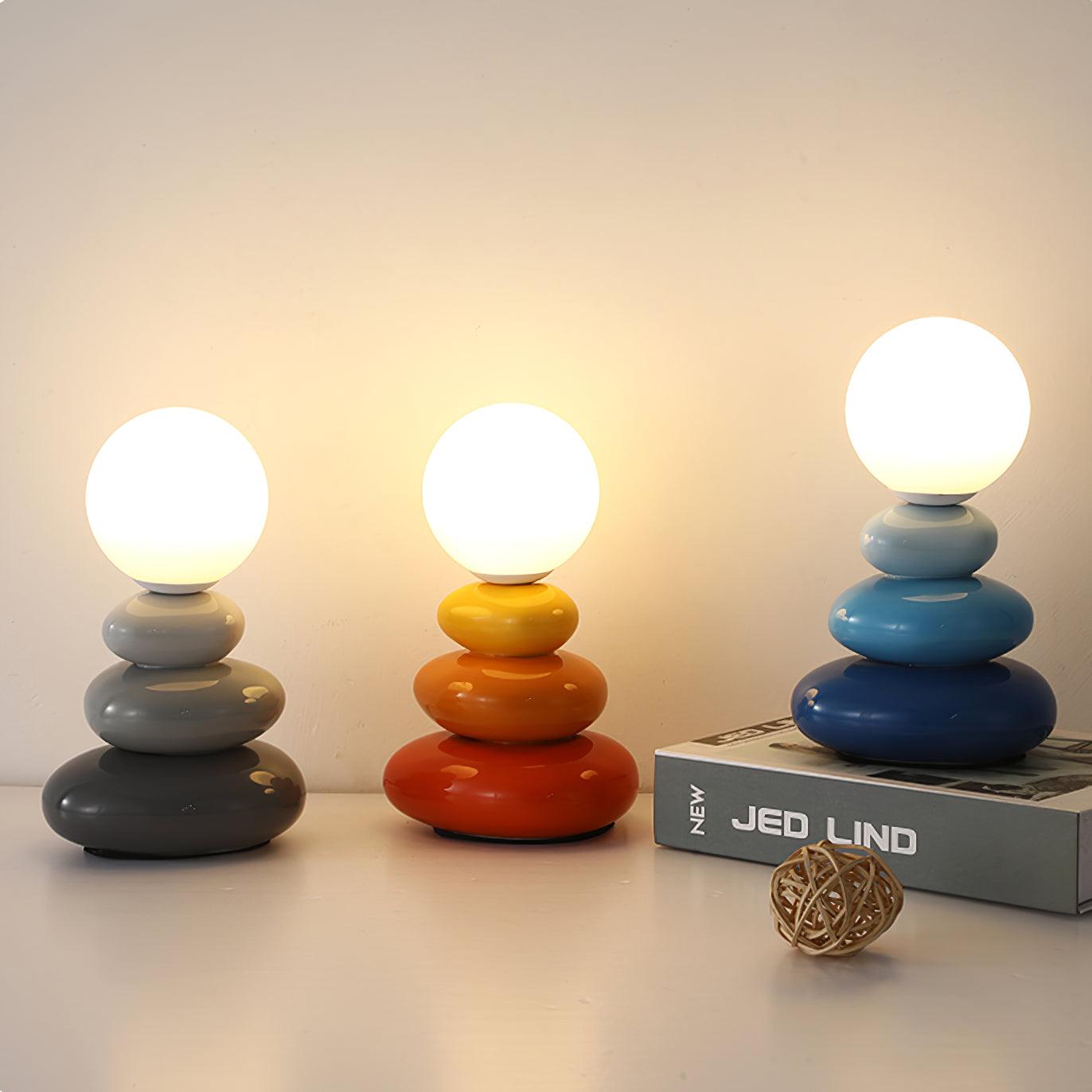 Triple Gourd Table Lamp - Cueteks