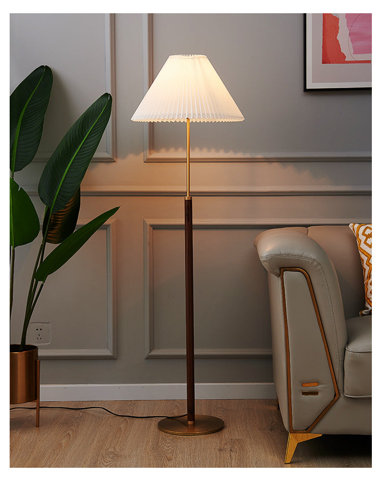 Sumait Modern LED Stehlampe Weiß Ess/Wohnzimmer Stoff&Metal - Cueteks