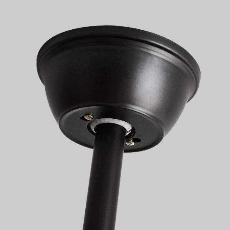 Haydn 3-Blade Black & Red Ceiling Fans, DIA 52'' - Cueteks
