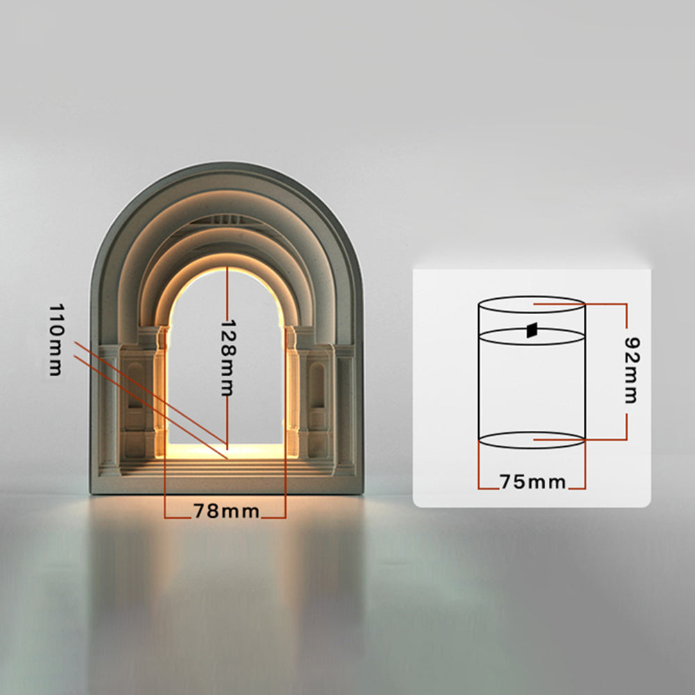 Félicie Aroma-Kerze Schmelzen Tischlampe, 2 Stile - Cueteks