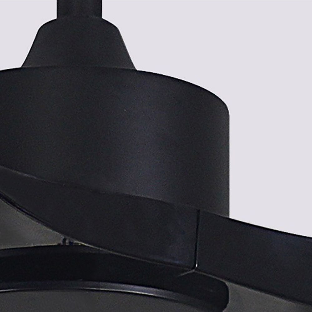 Haydn 3-Blade Modern DC Ceiling Fan, Black & White, 42''/52'' - Cueteks