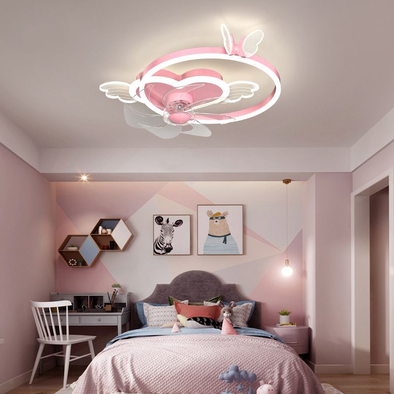 Minori Ceiling Fan with Light, 6 Style, 20"/21"/24" - Cueteks