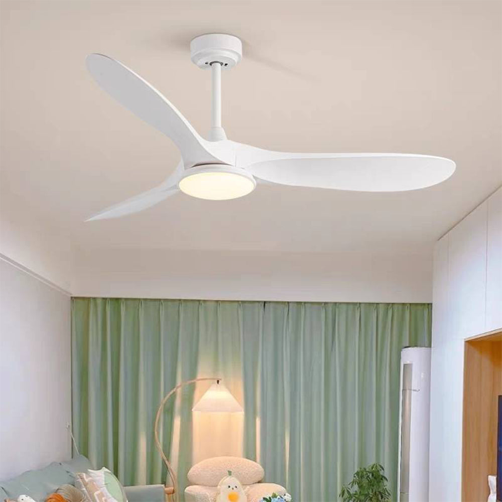 Garner 3-Blade Ceiling Fan with Light, 3 Color, DIA 52'' - Cueteks