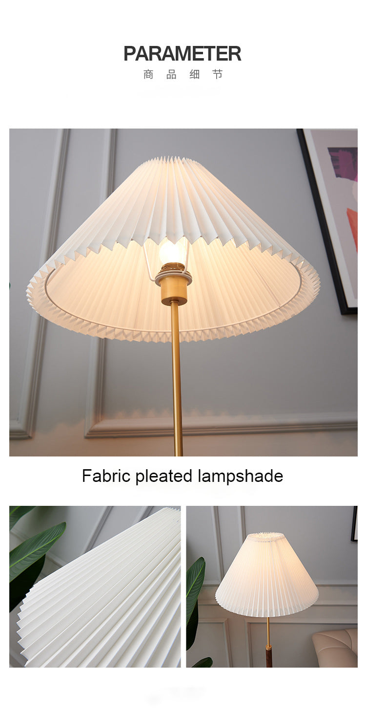 Sumait Modern LED Stehlampe Weiß Ess/Wohnzimmer Stoff&Metal - Cueteks