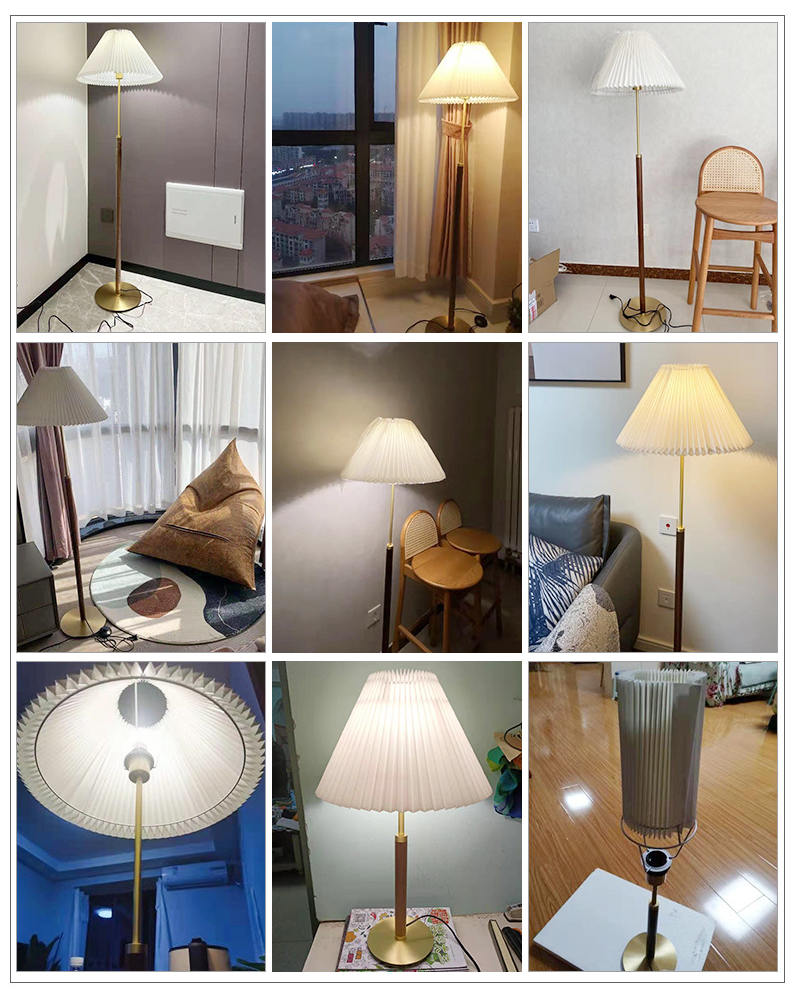 Sumait Modern LED Stehlampe Weiß Ess/Wohnzimmer Stoff&Metal - Cueteks