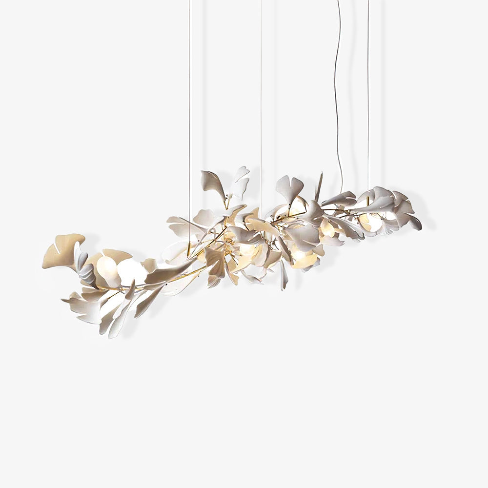Olivia CeraFall Modern Art Deco Organic Chandelier Metal Ceramics - Cueteks