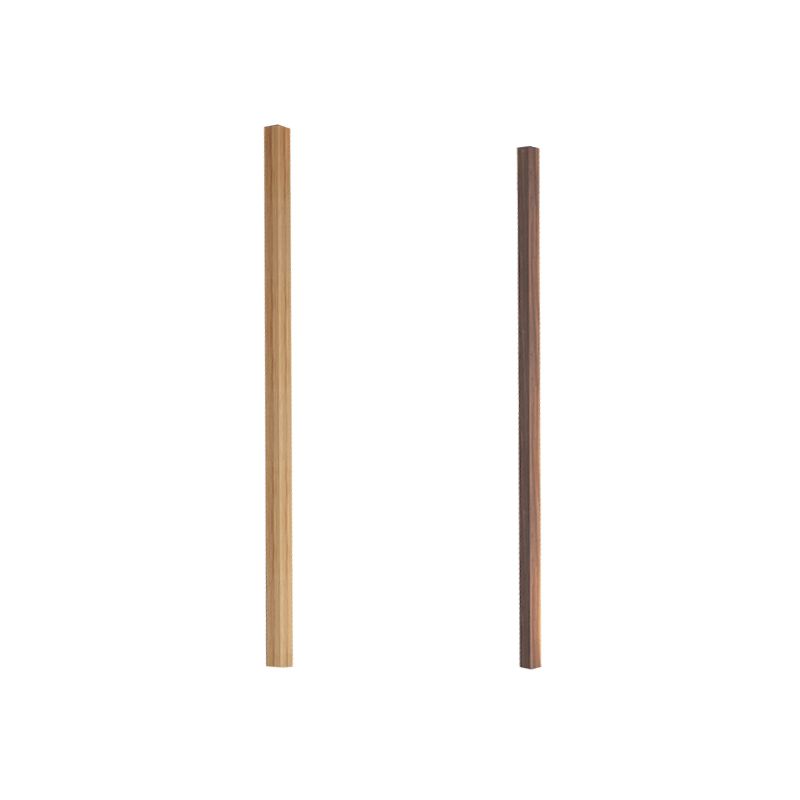 Light Wood and darker Walnut finish bars shown side by side on a white background