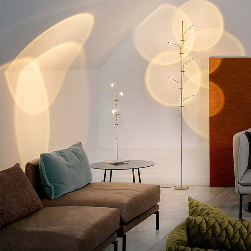 Salgado Modern Floor Lamp Sunset Projector Living Room - Cueteks