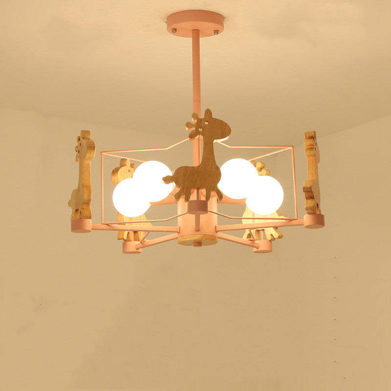 Minori Giraffes LED Flush Mount Ceiling Light - Cueteks