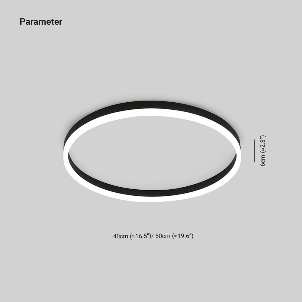 Quinn ring diagram showing 40 or 50 cm diameter and 6 cm height.