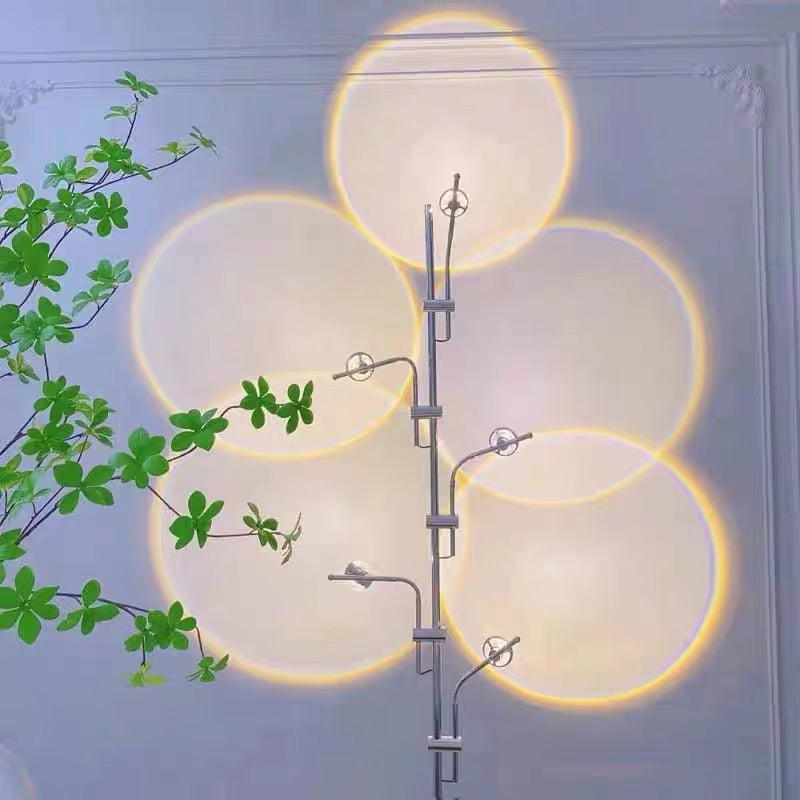 Salgado Modern Floor Lamp Sunset Projector Living Room - Cueteks