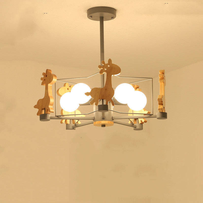 Minori Giraffes LED Flush Mount Ceiling Light - Cueteks