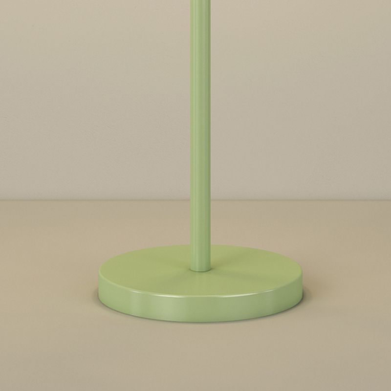 Lily Nordic 3 Lights Flower Metal Glass Floor Lamp,Green Pink - Cueteks