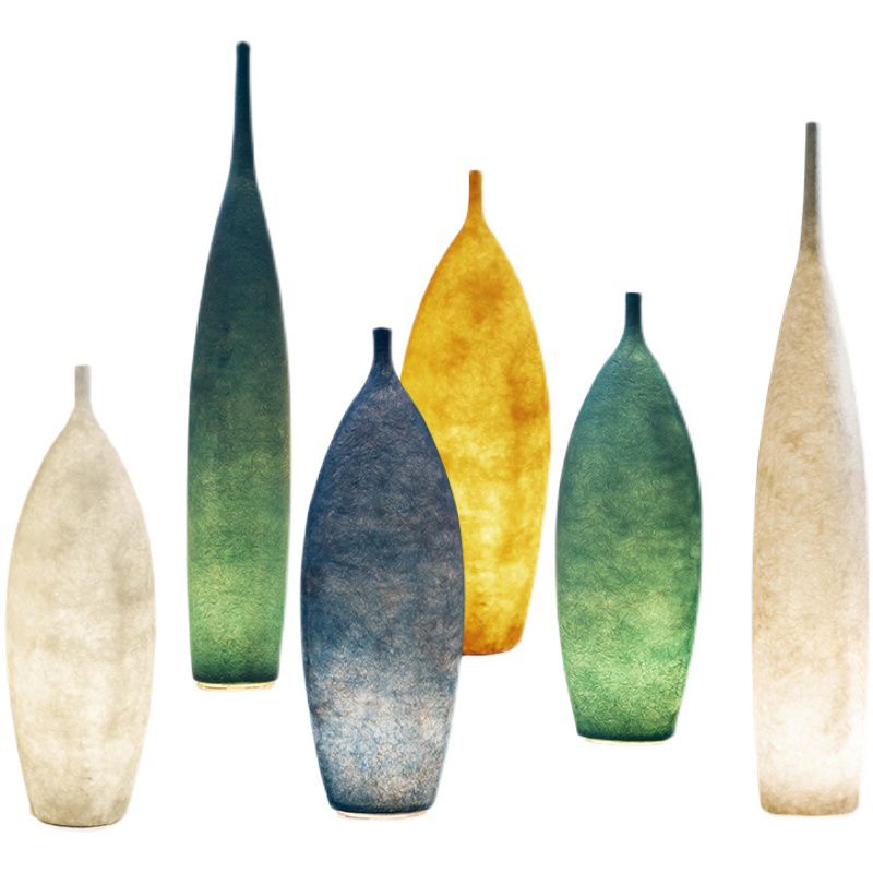 Byers Creative Bottle Resin Floor Lamp, Multi Colors, Hotel - Cueteks