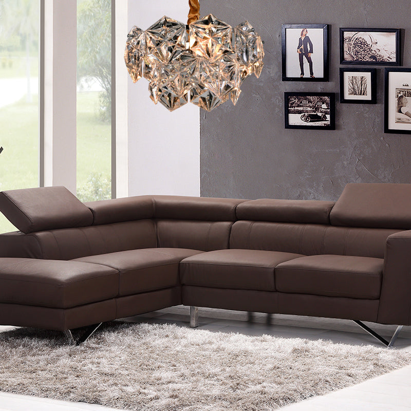 Marilyn Luxury Crystal Pendant Light for Living Room - Cueteks
