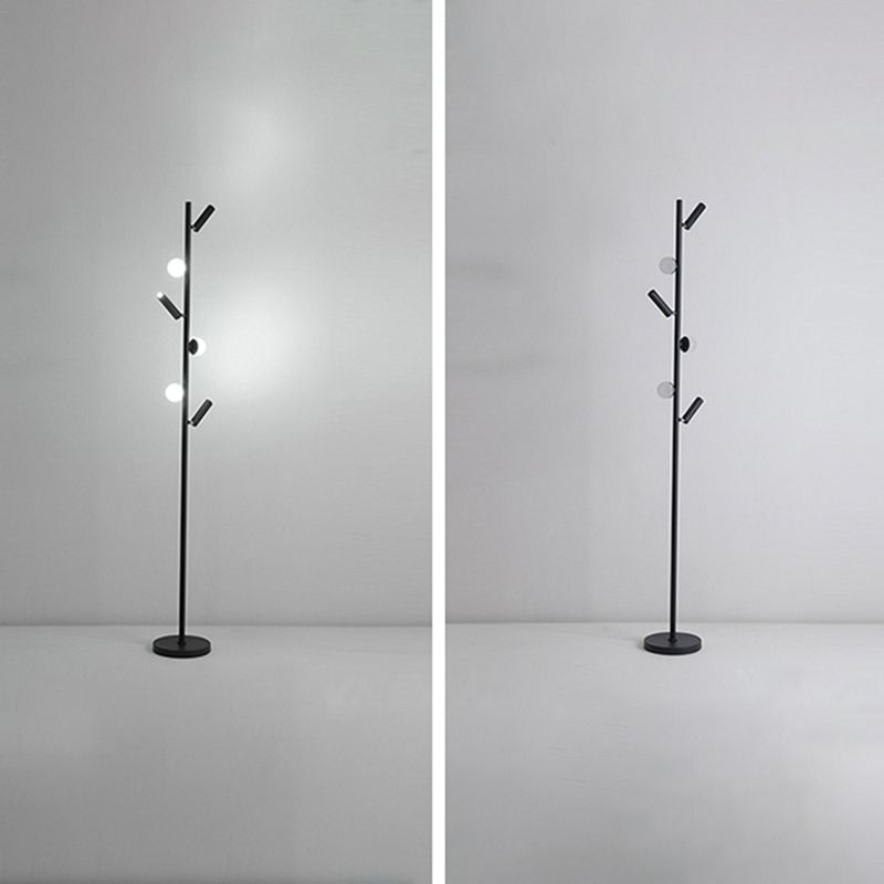Cooley Modern Multi Head Metal Acrylic Floor Lamp,Multi Color - Cueteks