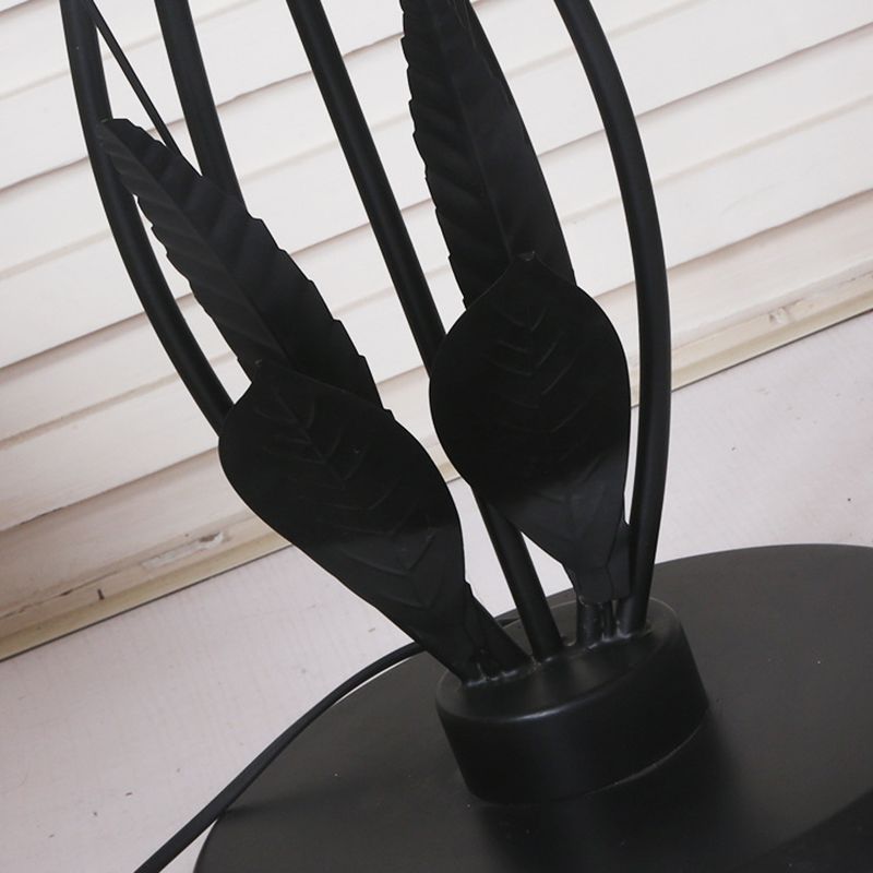Bella Flower Branching Black Floor Lamp, Living Room - Cueteks